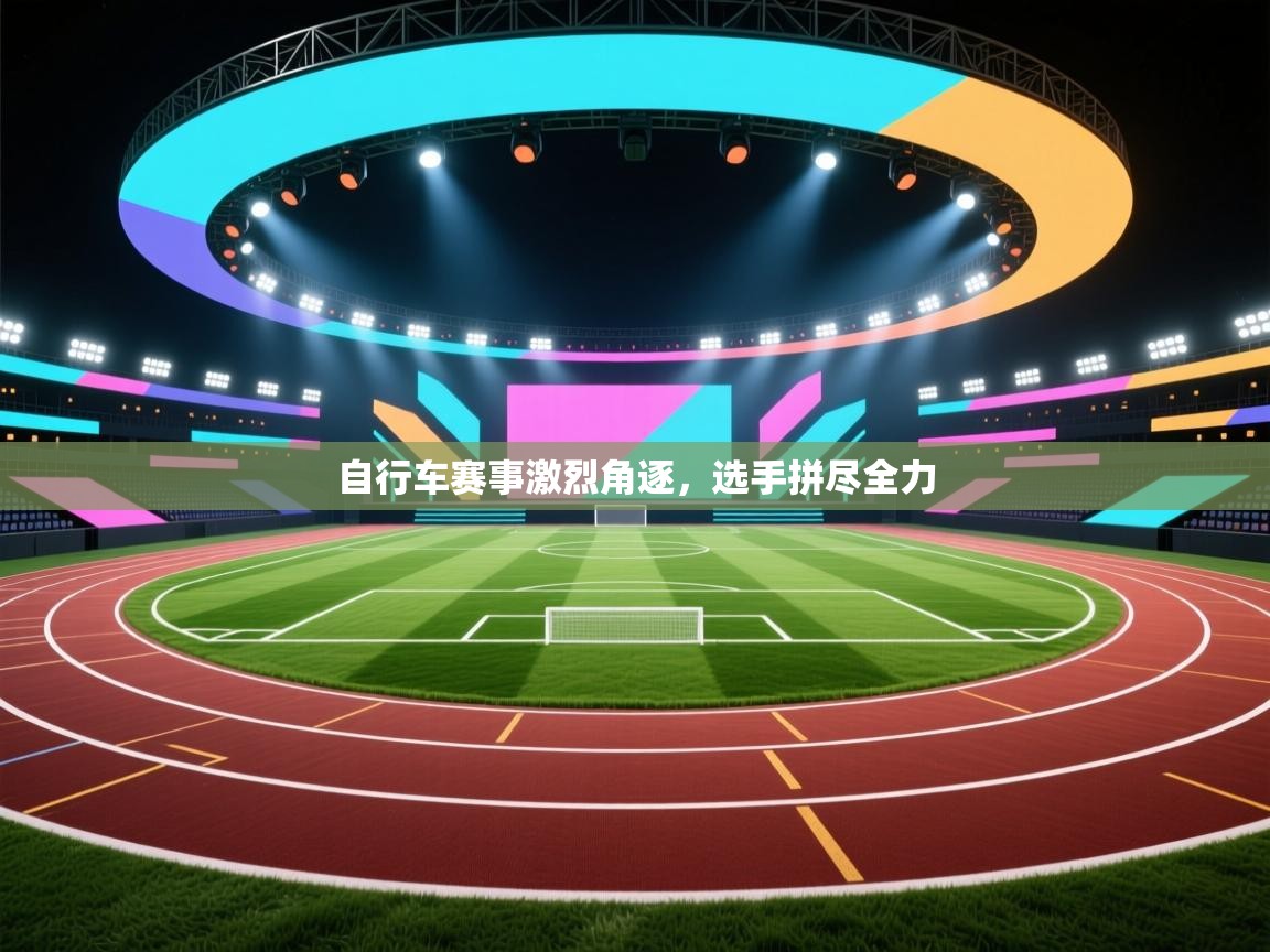 自行车赛事激烈角逐，选手拼尽全力  第1张